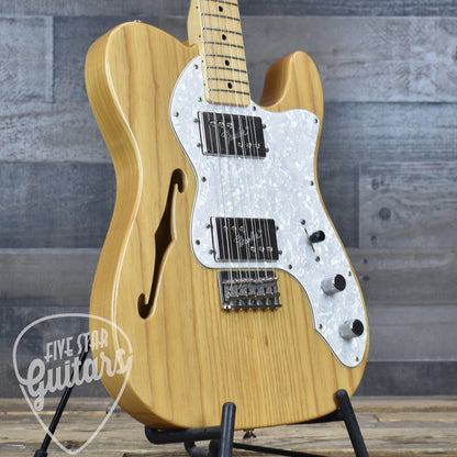 Pre-Owned Fender Classic Series '72 Telecaster Thinline - Natural with Gigbag