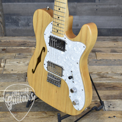Pre-Owned Fender Classic Series '72 Telecaster Thinline - Natural with Gigbag