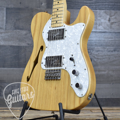 Pre-Owned Fender Classic Series '72 Telecaster Thinline - Natural with Gigbag