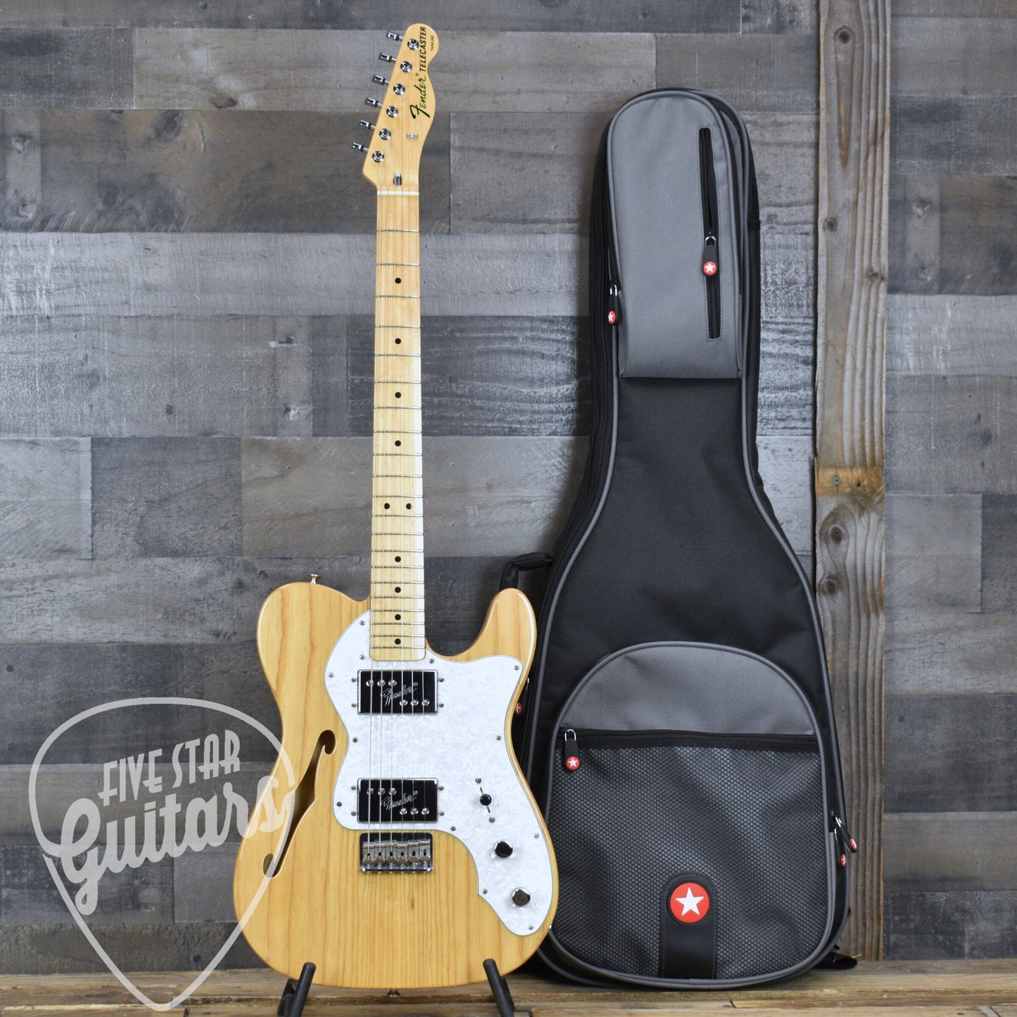 Pre-Owned Fender Classic Series '72 Telecaster Thinline - Natural with Gigbag