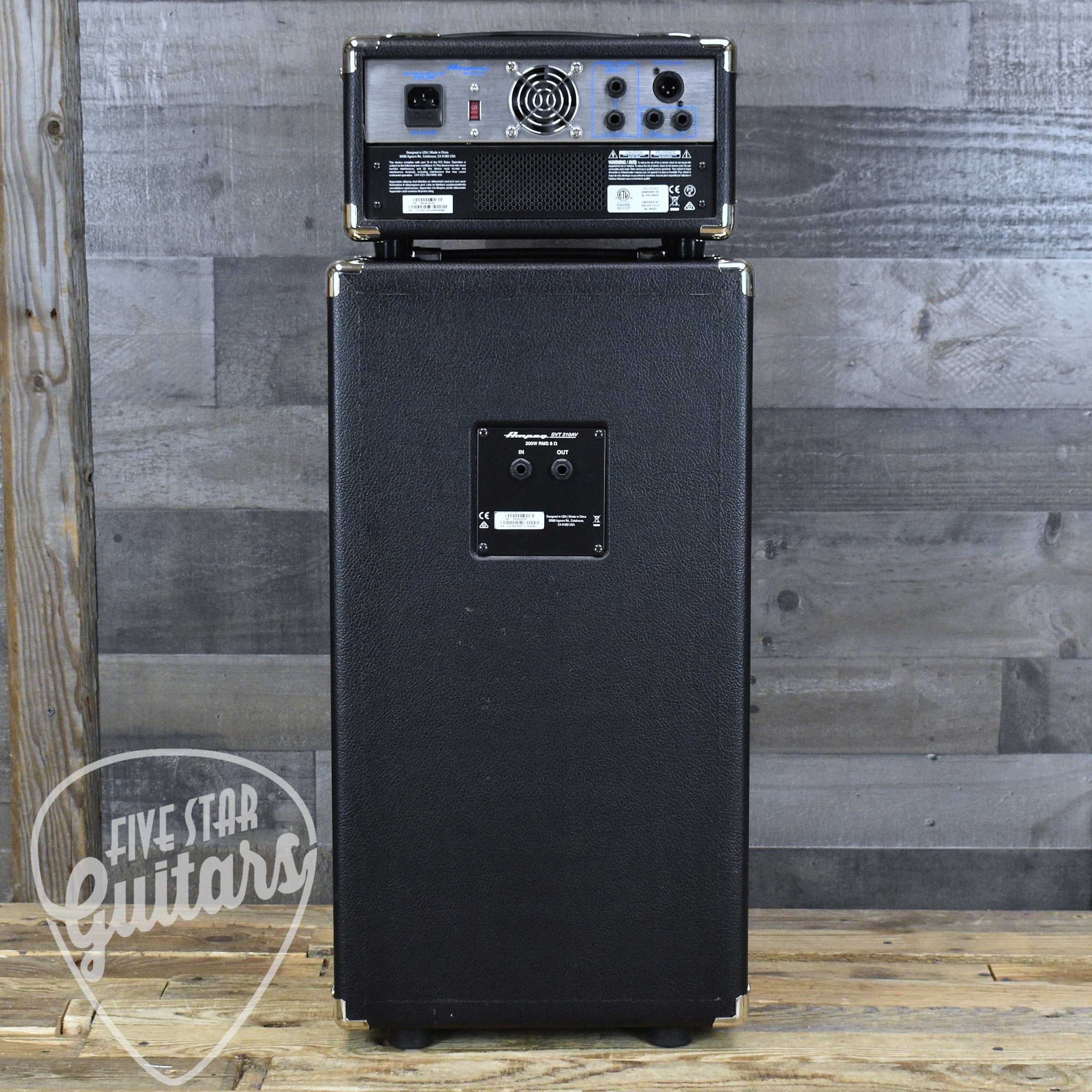 Pre-Owned Ampeg Micro-VR 2x10 Stack – Five Star Guitars