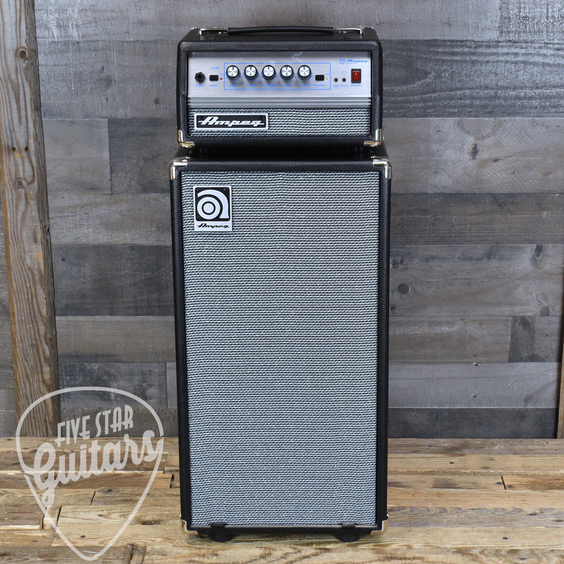 Pre-Owned Ampeg Micro-VR 2x10 Stack – Five Star Guitars