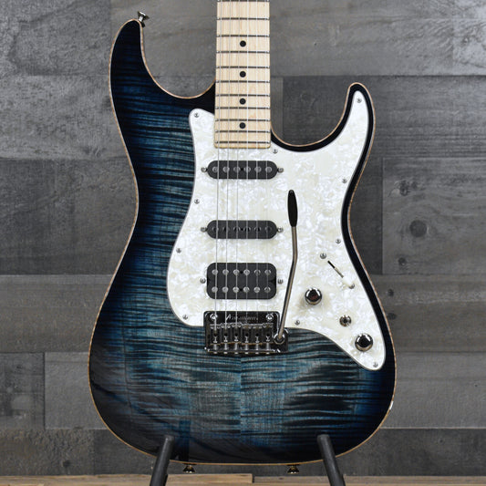 Pre-Owned Tom Anderson Drop Top Classic - Arctic Blue Burst with Hardshell Case