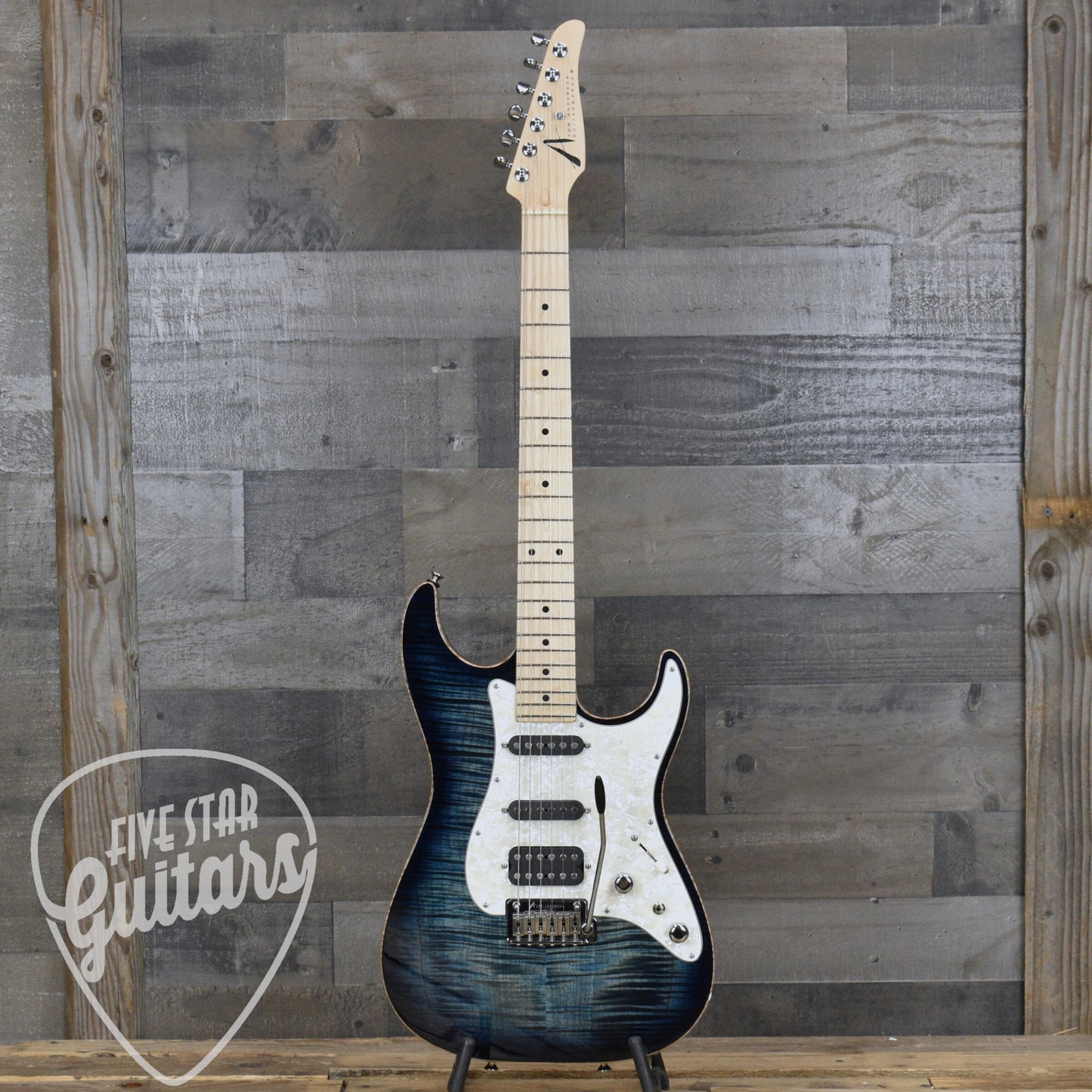 Pre-Owned Tom Anderson Drop Top Classic - Arctic Blue Burst with Hardshell Case