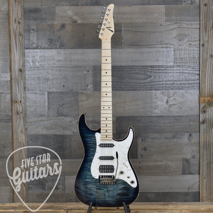 Pre-Owned Tom Anderson Drop Top Classic - Arctic Blue Burst with Hardshell Case