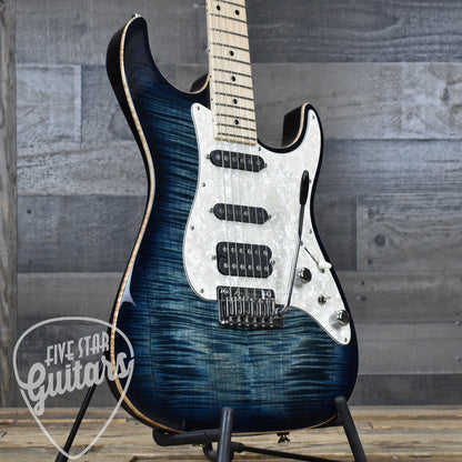 Pre-Owned Tom Anderson Drop Top Classic - Arctic Blue Burst with Hardshell Case