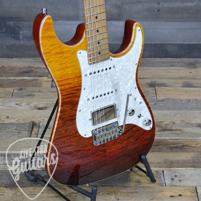 Pre-Owned Anderson Drop Top Classic - Fire Wipeout with Hardshell Case