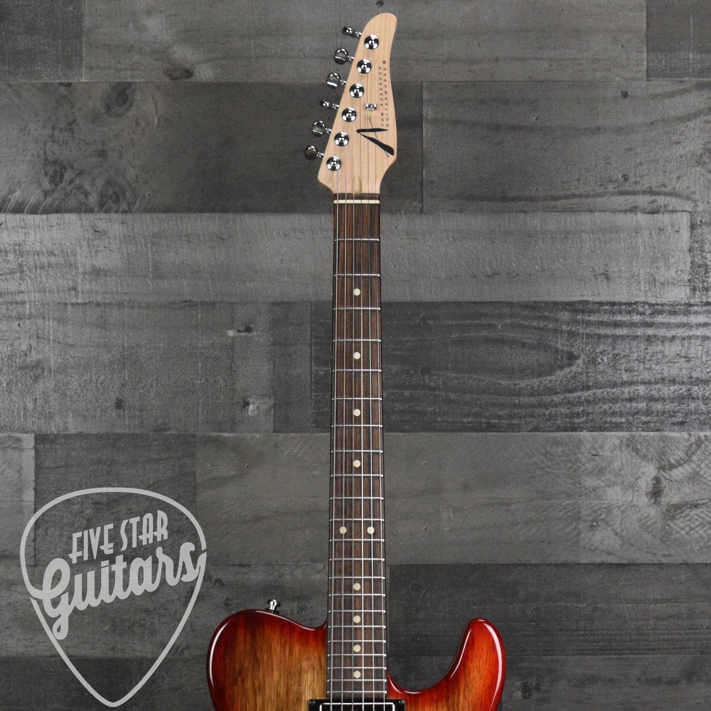 Pre-Owned Anderson Pro Am T  - Cherry Shaded Edge with Hardshell Case