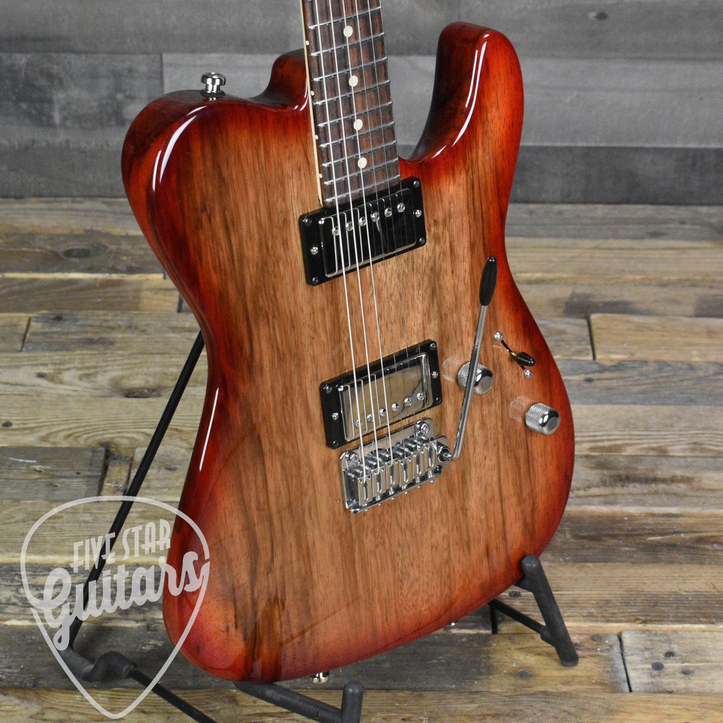 Pre-Owned Anderson Pro Am T  - Cherry Shaded Edge with Hardshell Case