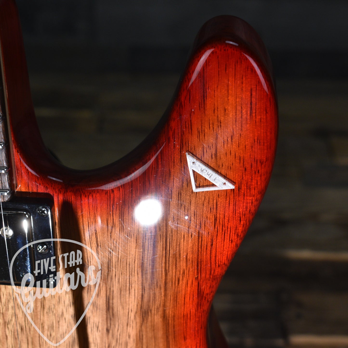Pre-Owned Anderson Pro Am T  - Cherry Shaded Edge with Hardshell Case