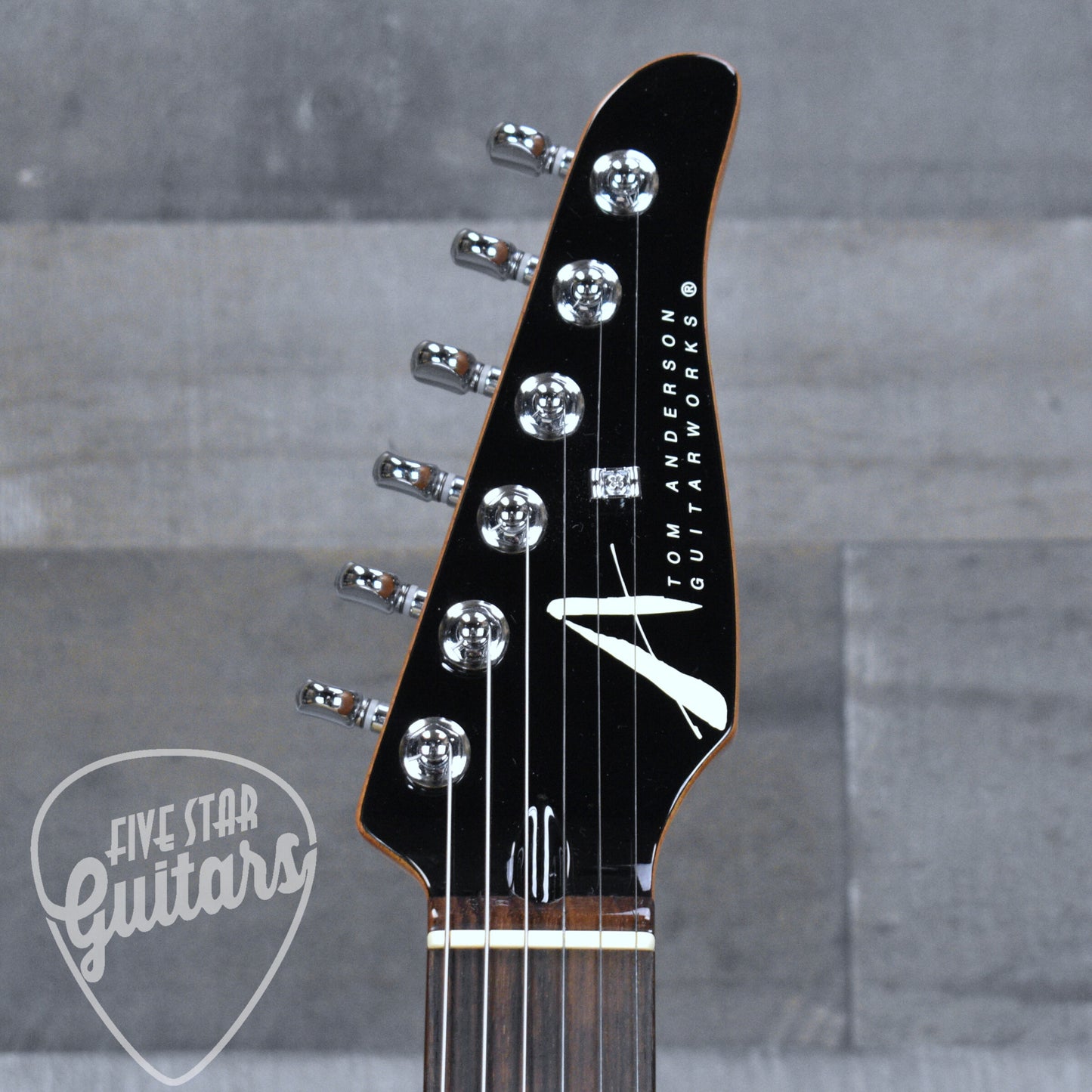 Pre-Owned Anderson Raven Superbird - Transparent Cherry with Hardshell Case