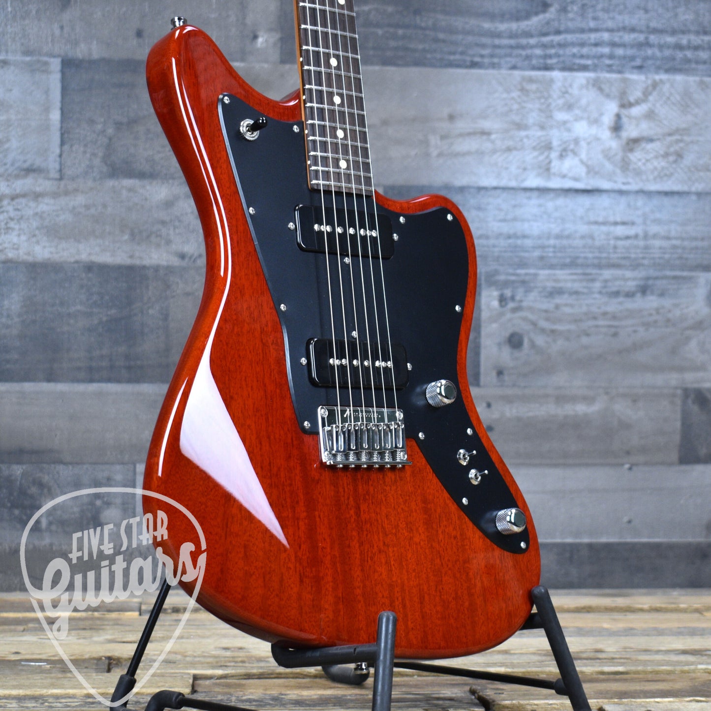 Pre-Owned Anderson Raven Superbird - Transparent Cherry with Hardshell Case
