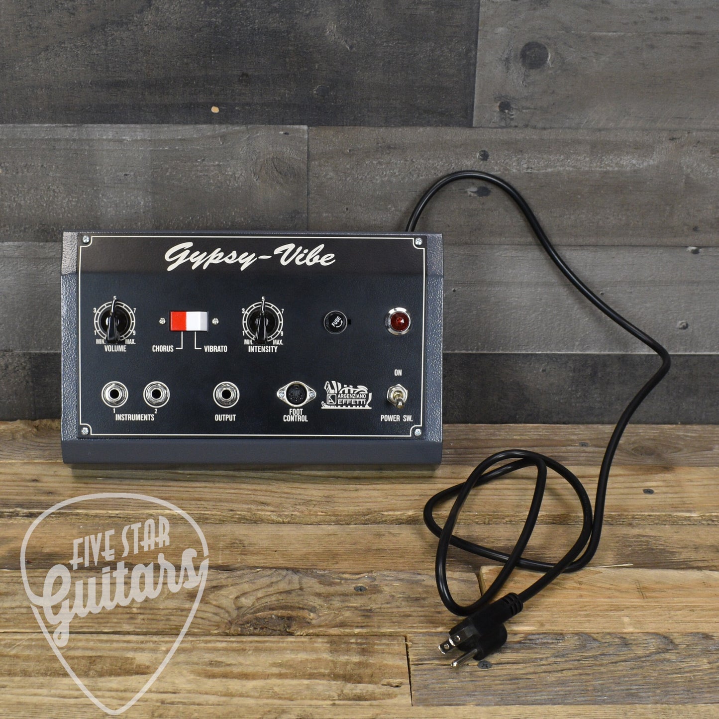 Pre-Owned Argenziano Effetti Gypsy-Vibe v1 with Case