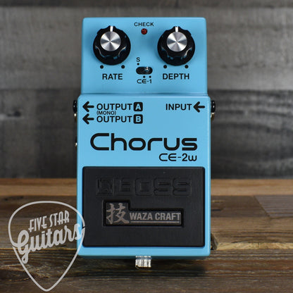 Pre-Owned BOSS CE-2W Waza Chorus Pedal