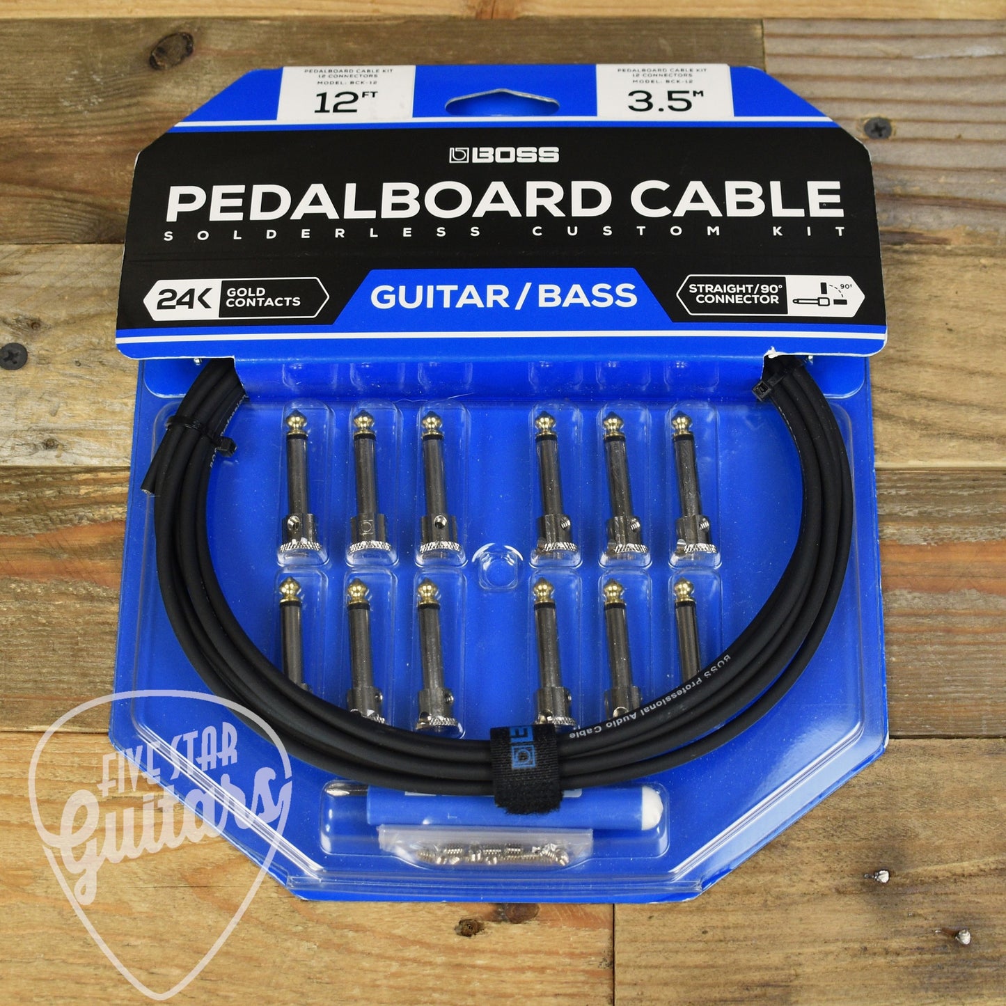 Pre-Owned BOSS Pedalboard Cable Solderless Custom Kit BCK-12