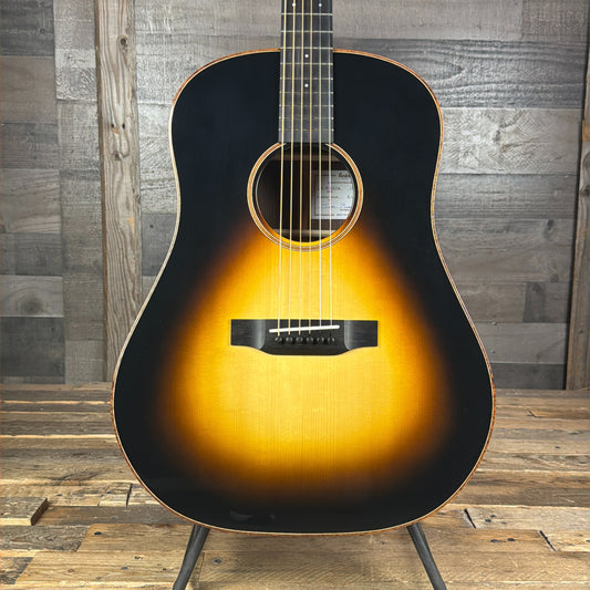 Pre-Owned Bedell Coffee House Dreadnought with Hard Shell Case