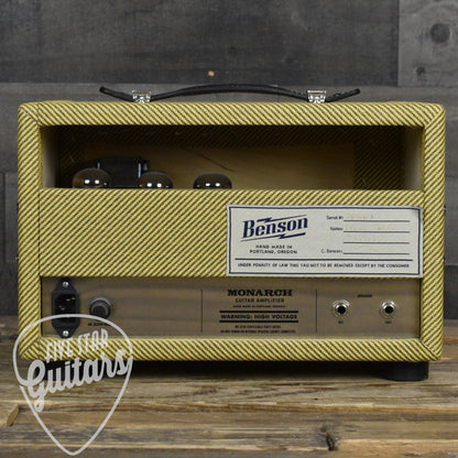 Pre-Owned Benson Monarch 15-Watt 1x12" Guitar Amp Half Stack