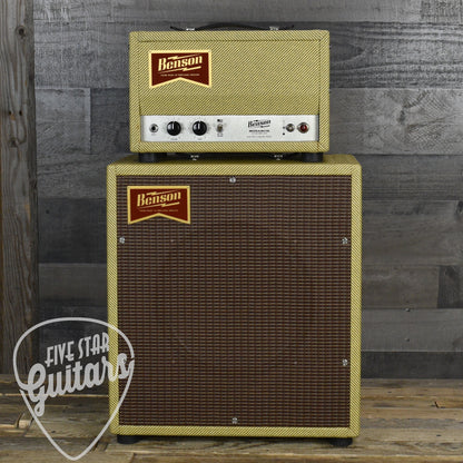Pre-Owned Benson Monarch 15-Watt 1x12" Guitar Amp Half Stack
