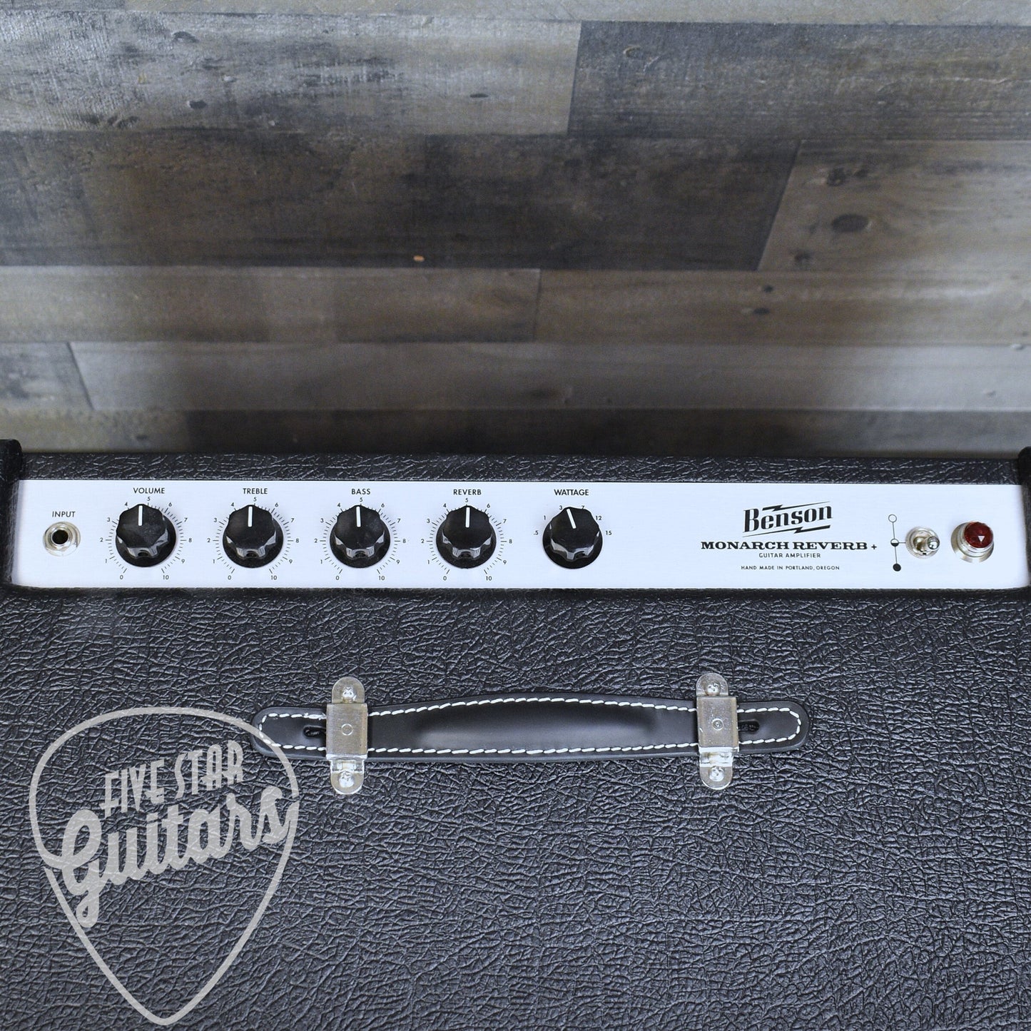 Pre-Owned Benson Monarch Reverb Plus - Black with Wheat Grille