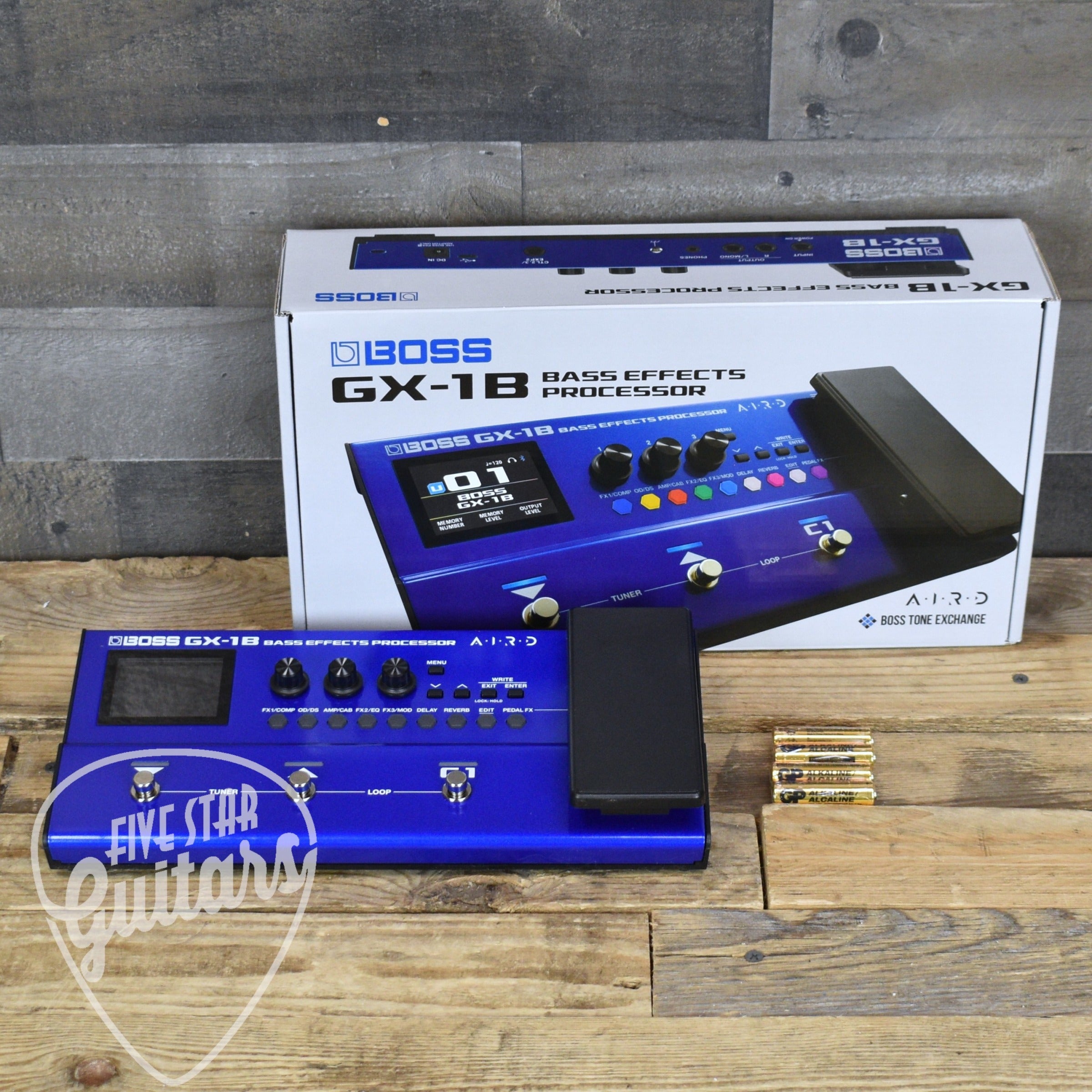 Pre-Owned Boss GX-1B Bass Effects Processor Pedal – Five Star Guitars
