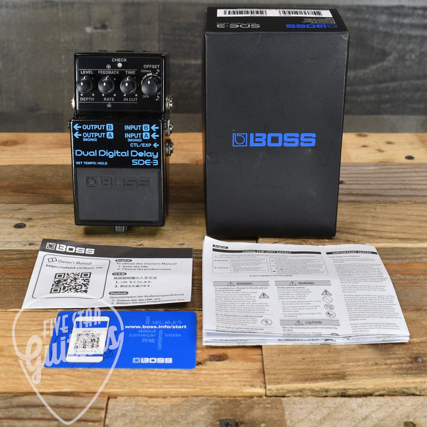 Pre-Owned Boss SDE-3