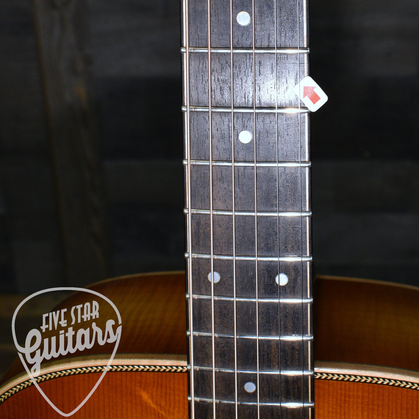 Pre-Owned Brian Bishop OM - Sunburst with Hardshell Case