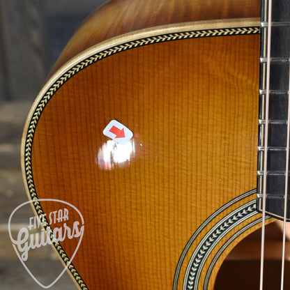 Pre-Owned Brian Bishop OM - Sunburst with Hardshell Case