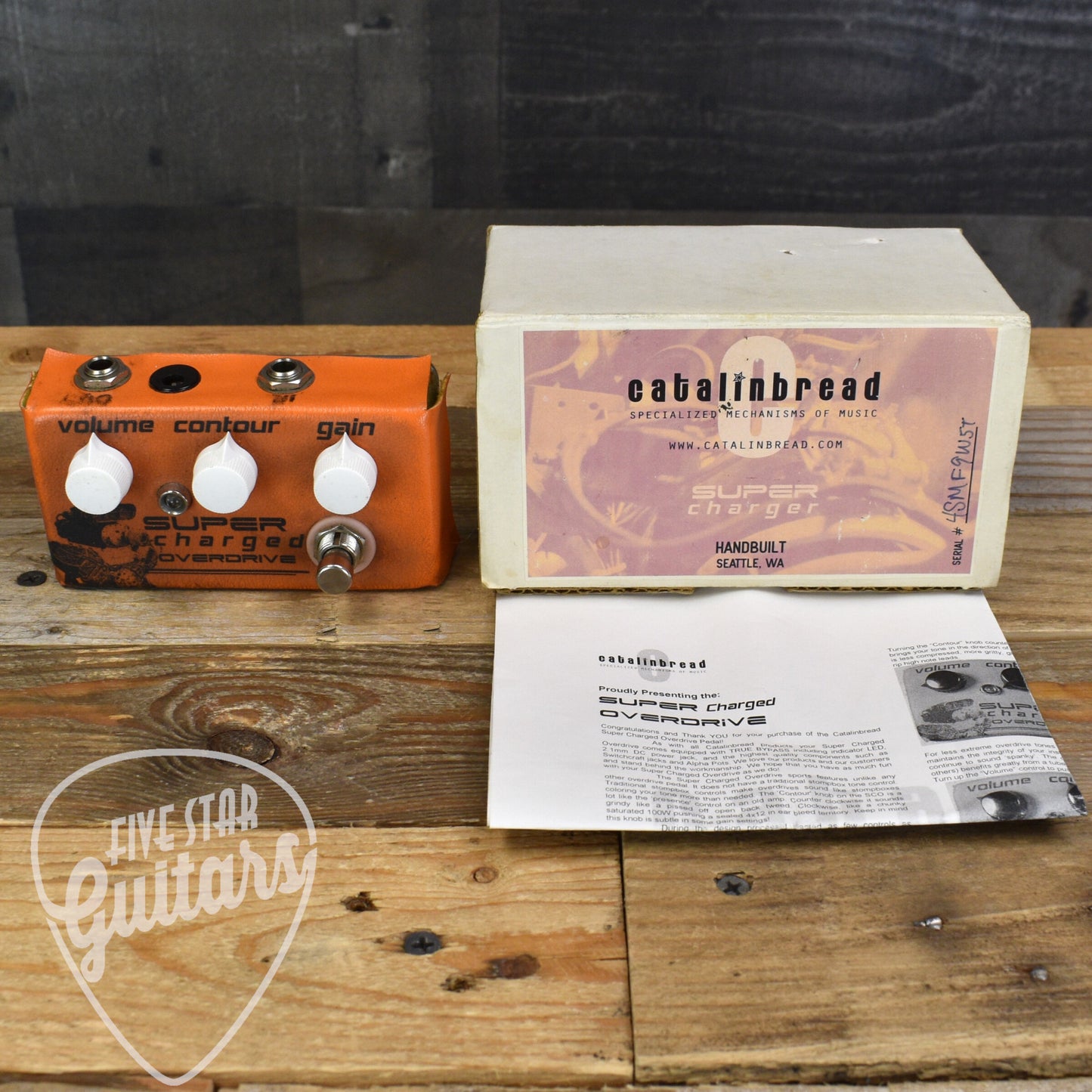 Pre-Owned Catalinbread Super Charged Overdrive