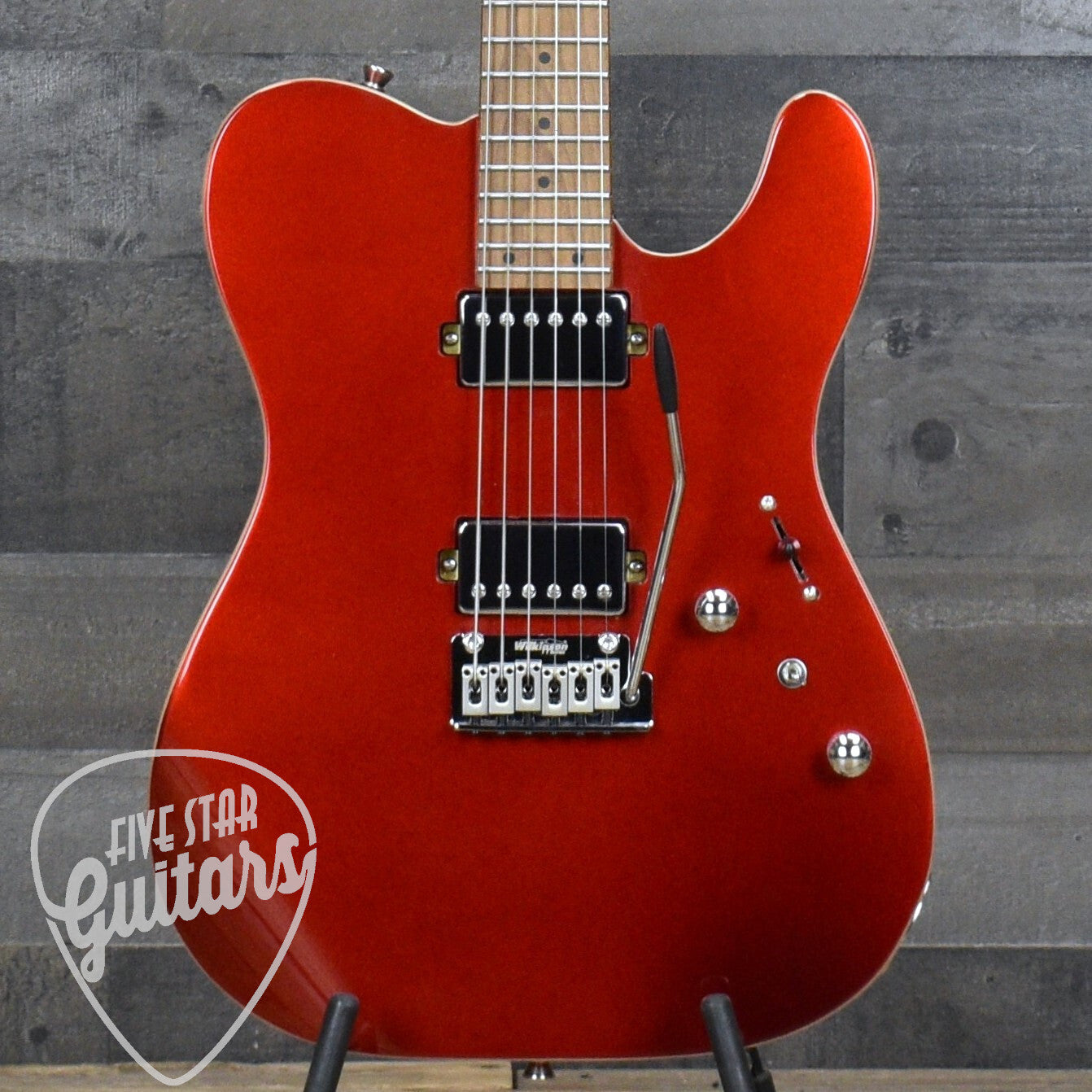 Pre-Owned Cerberus Hermes 6VT - Red with Gigbag