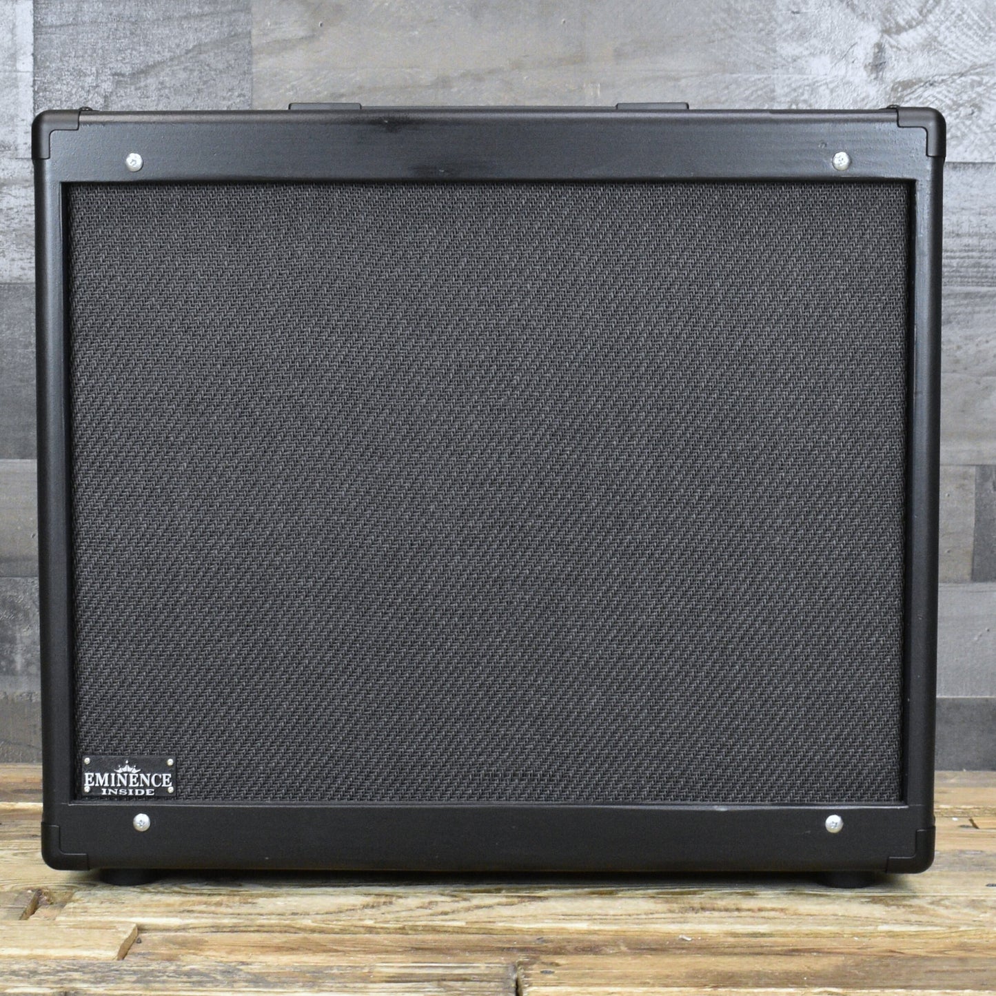 Pre-Owned Custom Build 2x10 Pine Cab - Black with Eminence Lil' Buddy Speakers