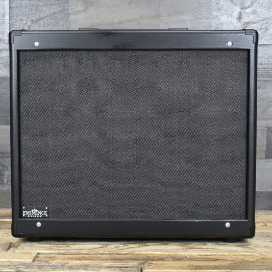 Pre-Owned Custom Build 2x10 Pine Cab - Black with Eminence Lil' Buddy Speakers