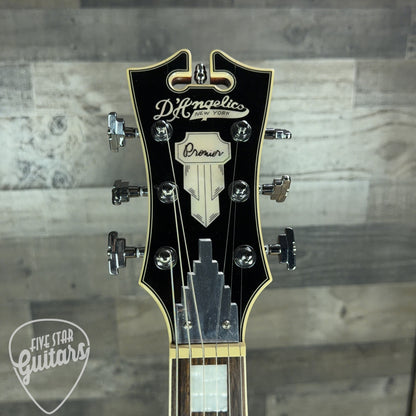Pre-Owned D'Angelico Premier DC with Stairstep Tailpiece - Trans Wine with Gig Bag