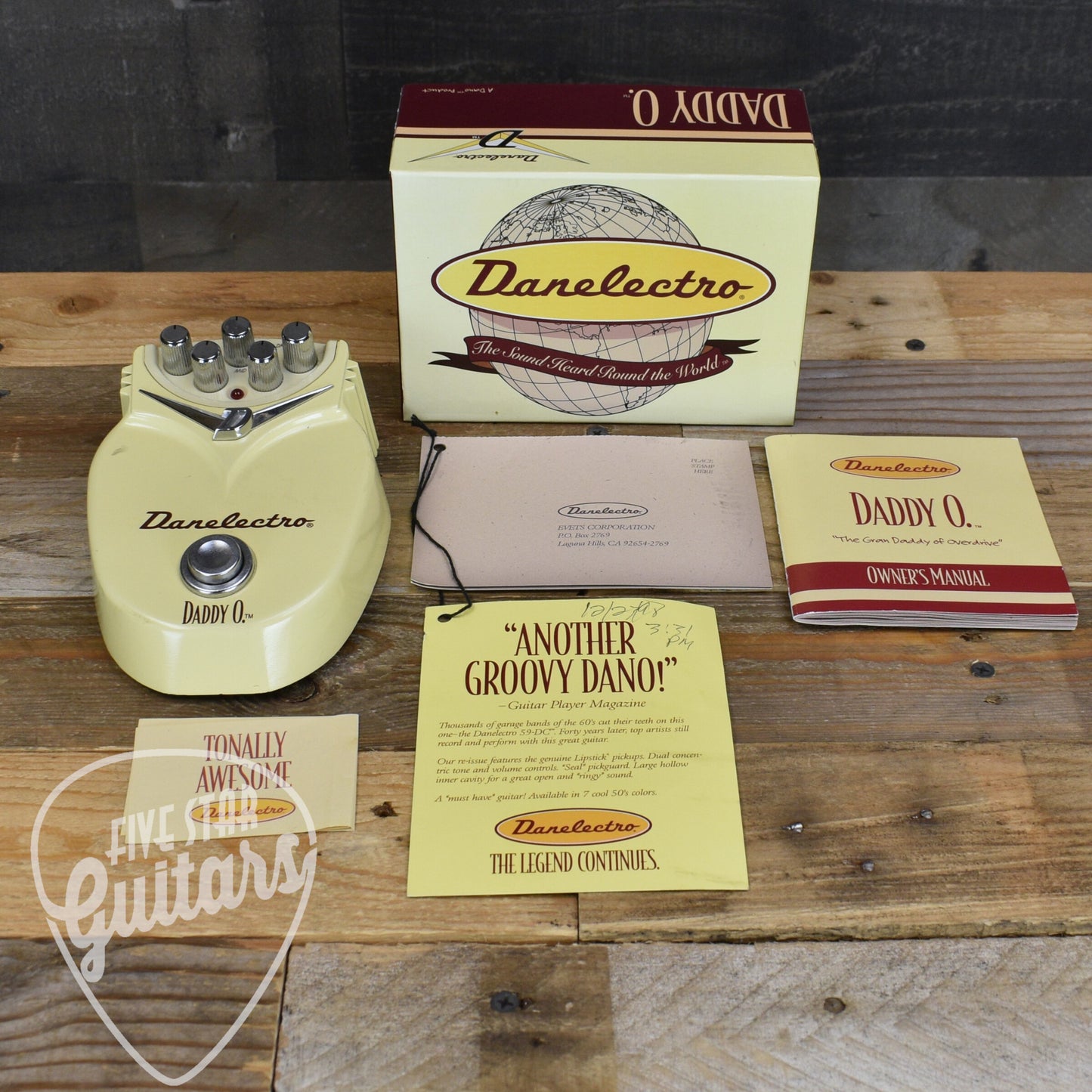 Pre-Owned Danelectro Daddy O Overdrive Pedal