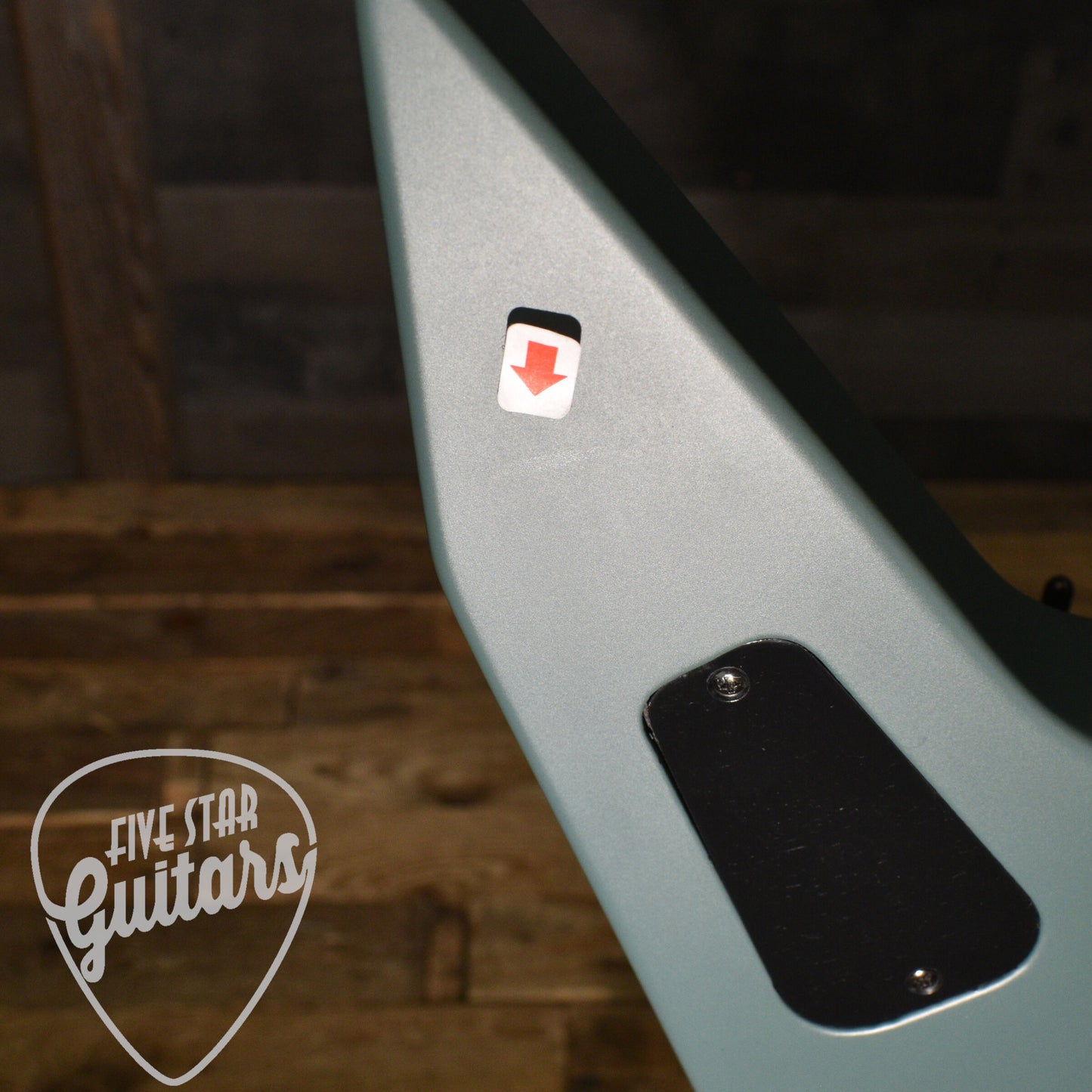 Pre-Owned Dean USA AR6 Zoltan Bathory Signature - Satin Army Green with Hardshell Case