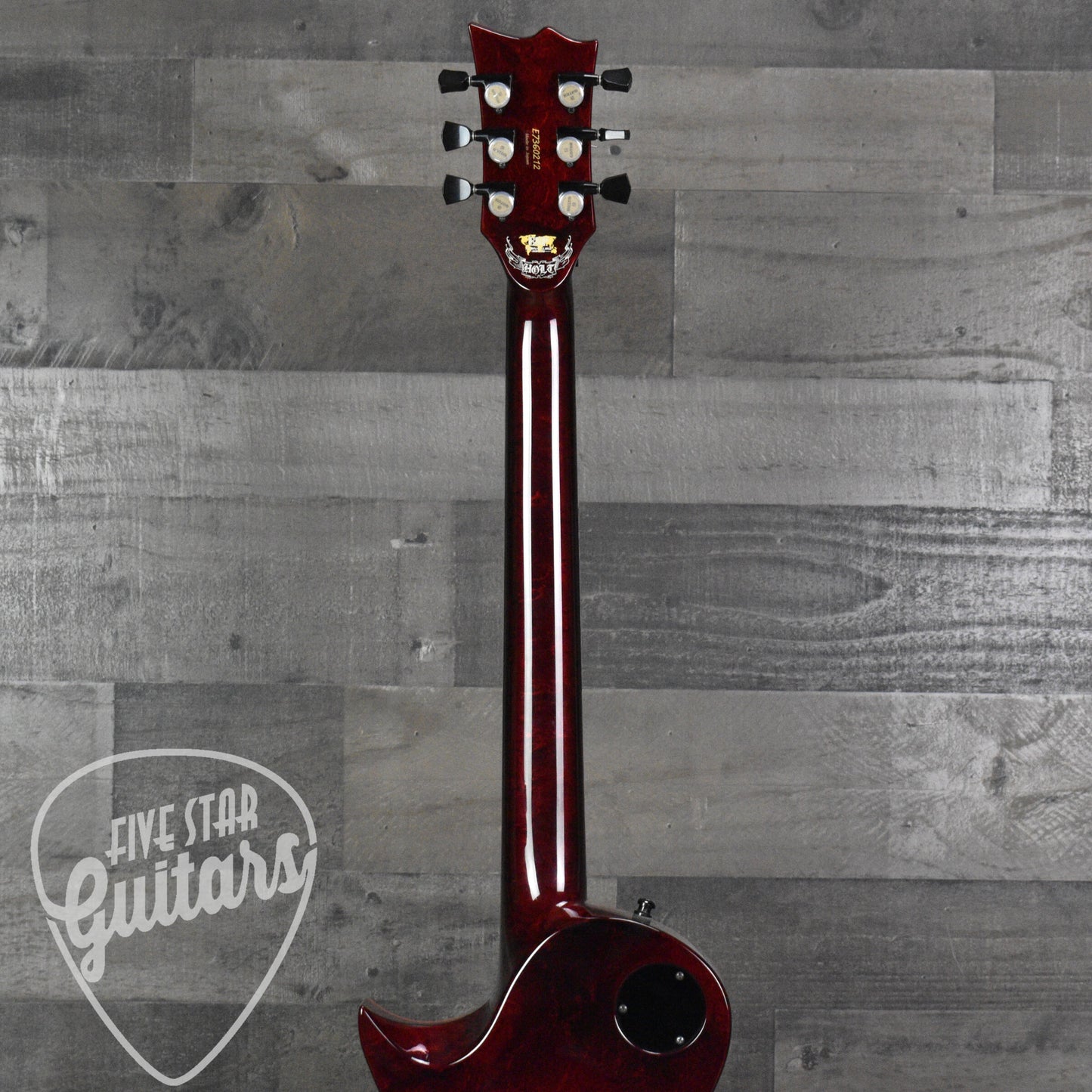 Pre-Owned ESP Gary Holt EC FR Electric Guitar - Liquid Metal Lava with Hardshell Case