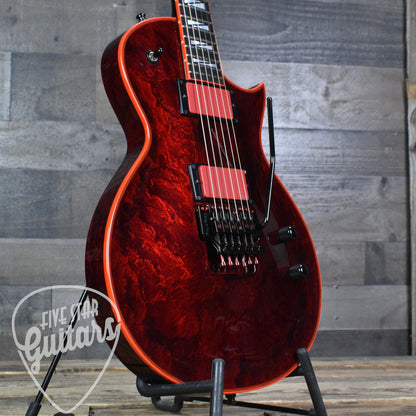 Pre-Owned ESP Gary Holt EC FR Electric Guitar - Liquid Metal Lava with Hardshell Case