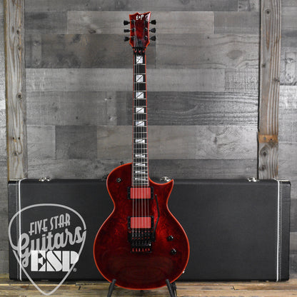 Pre-Owned ESP Gary Holt EC FR Electric Guitar - Liquid Metal Lava with Hardshell Case