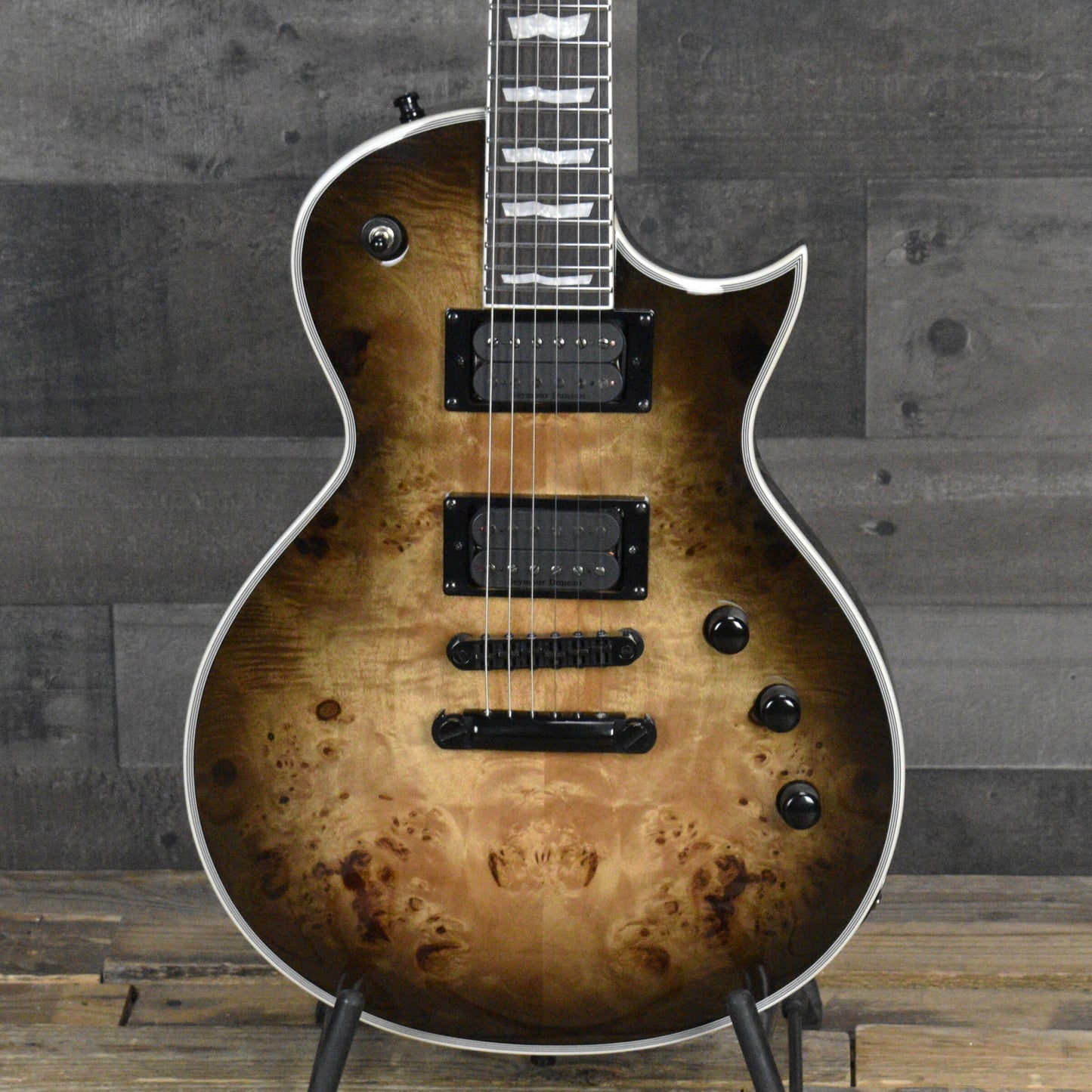 Pre-Owned ESP LTD EC-1000 - Black Natural Burst