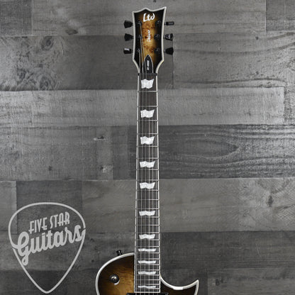 Pre-Owned ESP LTD EC-1000 - Black Natural Burst