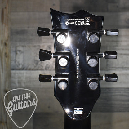 Pre-Owned ESP LTD EC-1000 - Black Natural Burst