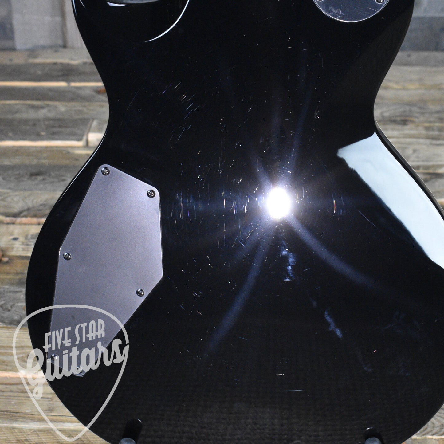 Pre-Owned ESP LTD EC-1000 - Black Natural Burst