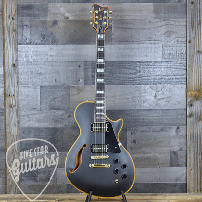 Pre-Owned ESP LTD PS-1000 Xtone - Vintage Black with Hard Shell Case