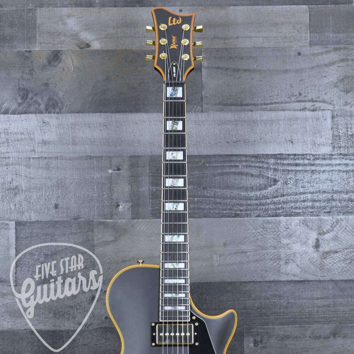 Pre-Owned ESP LTD PS-1000 Xtone - Vintage Black with Hard Shell Case