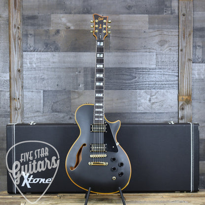 Pre-Owned ESP LTD PS-1000 Xtone - Vintage Black with Hard Shell Case