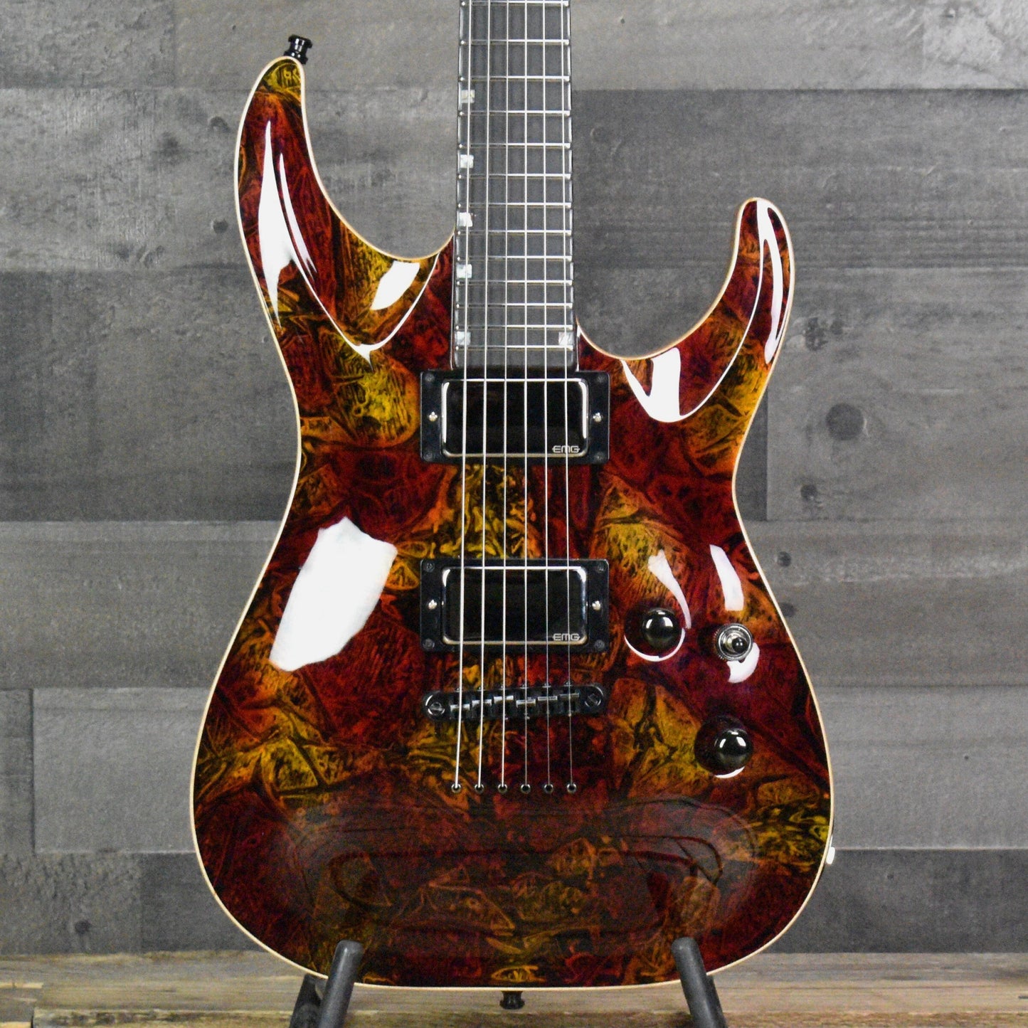 Pre-Owned ESP USA HORIZON-II - Hellfire with Hardshell Case