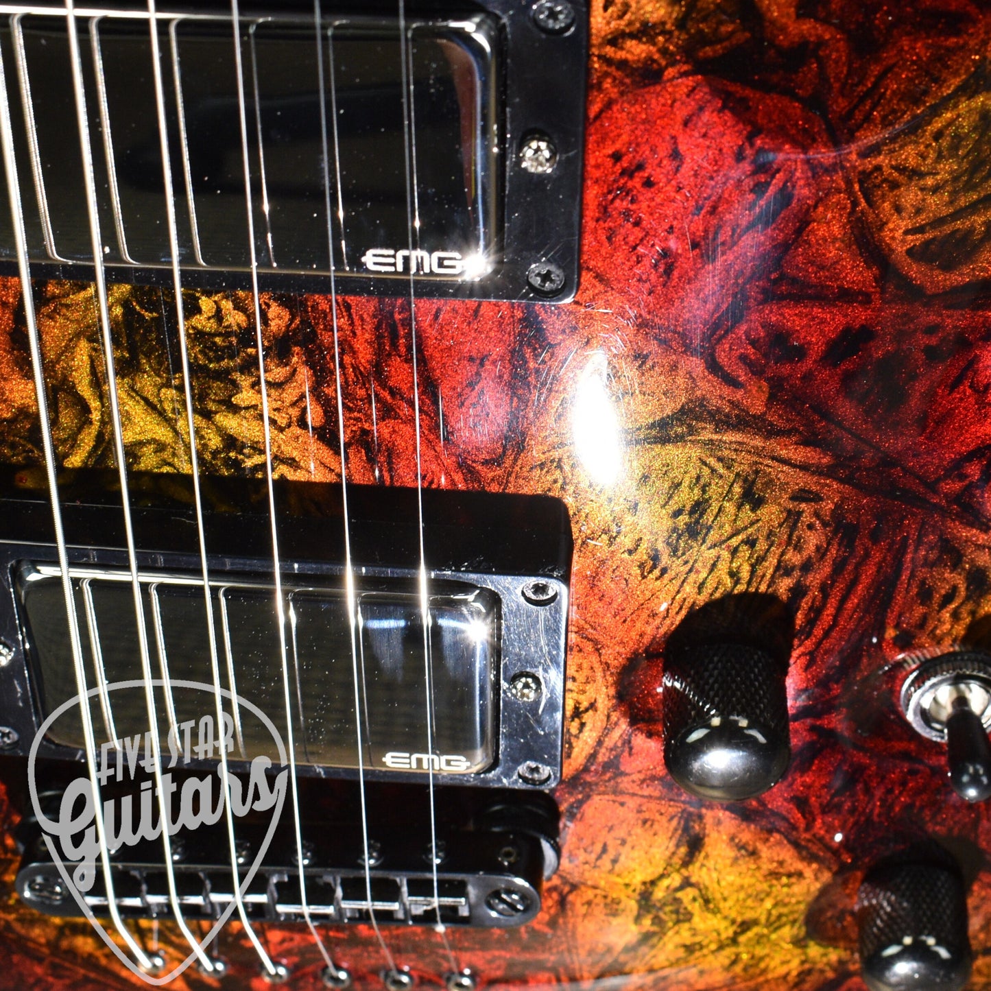 Pre-Owned ESP USA HORIZON-II - Hellfire with Hardshell Case