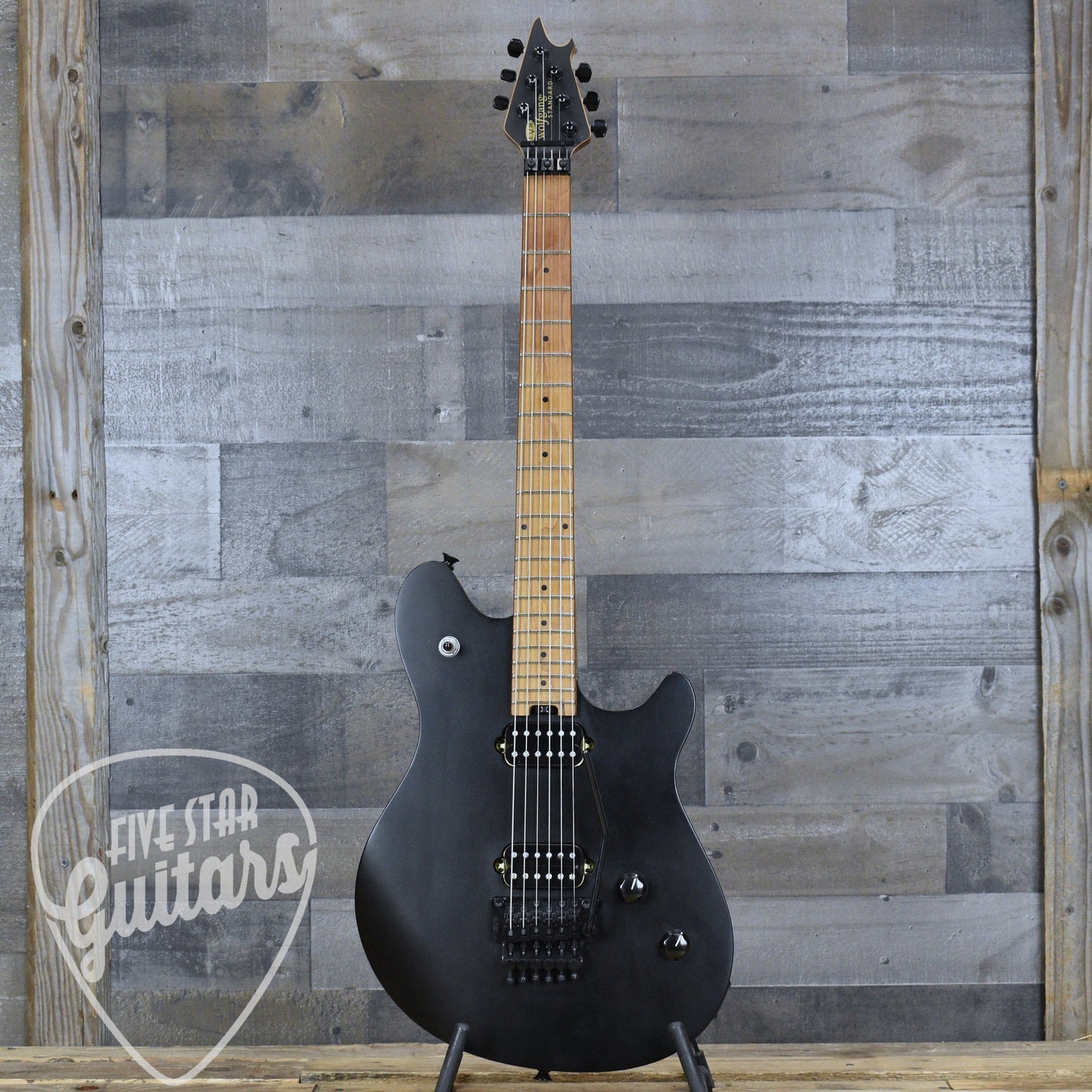 Pre-Owned EVH Wolfgang WG Standard  - Bomber Black with Hardshell Case