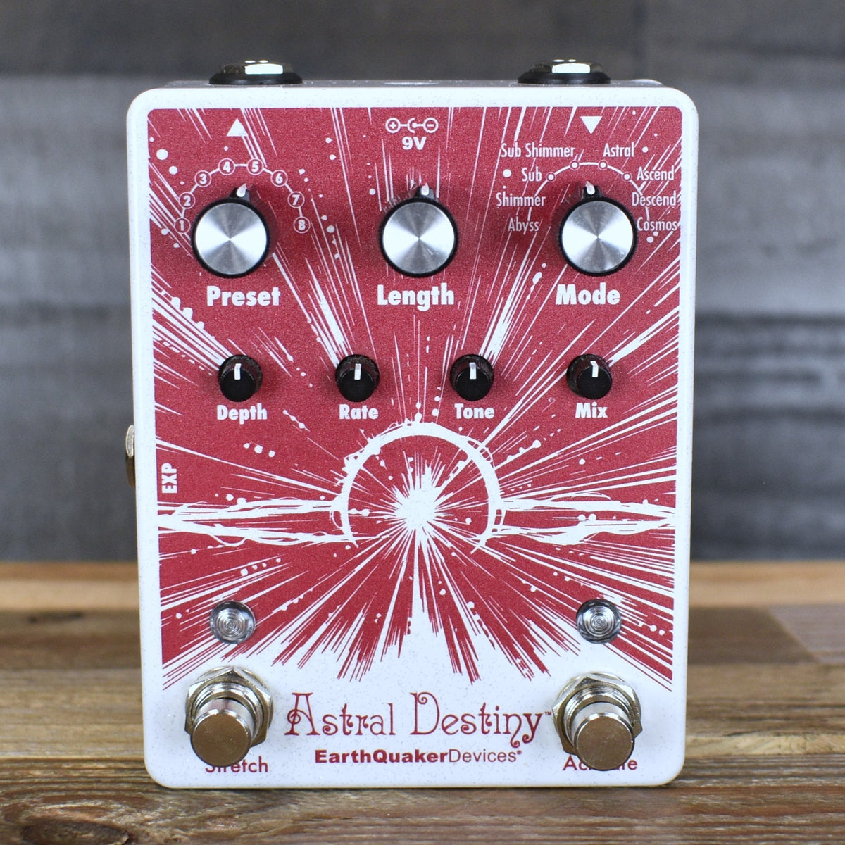 astral destiny pedal Pre-Owned EarthQuaker Devices Octave Reverb CUBE 2026 Octave and pitch Farbe:Schwarz Hellrot Welches Fahrradschloss ist das