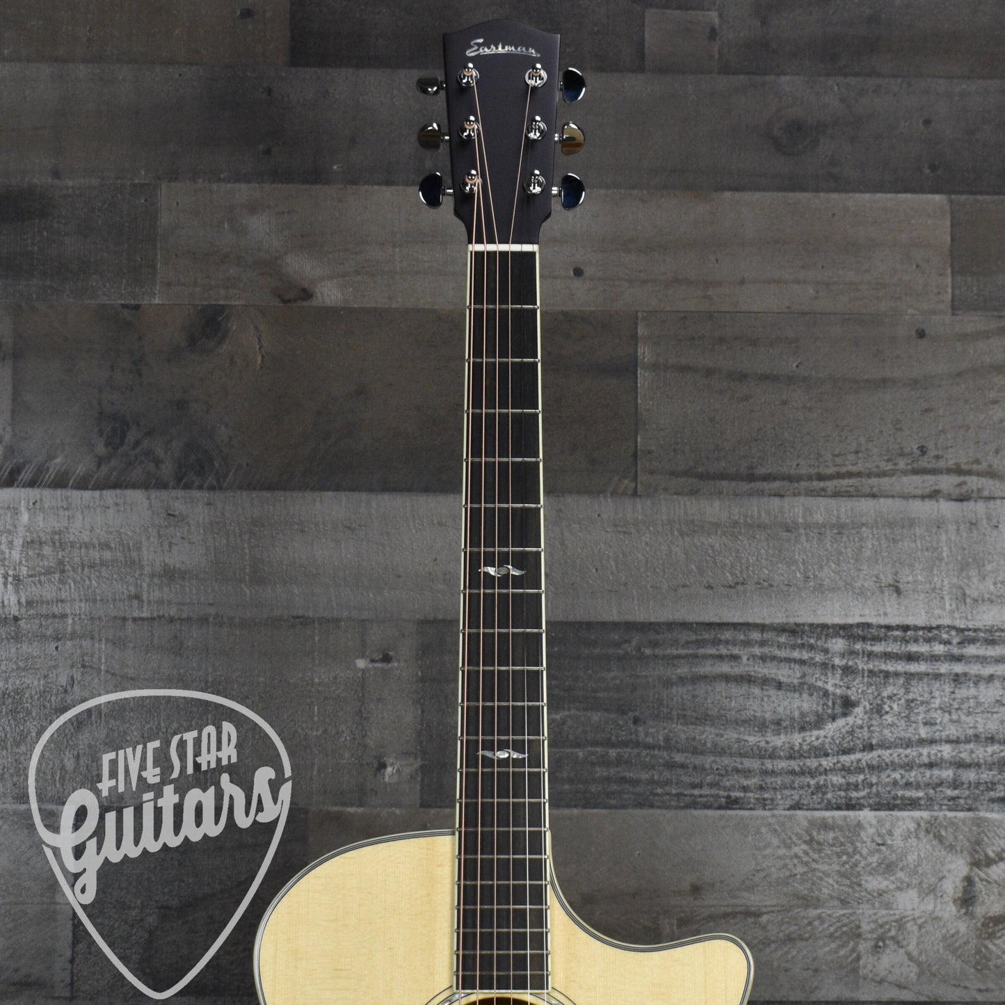 Pre-Owned Eastman AC422CE-LTD-Koa - Natural with Hardshell Case
