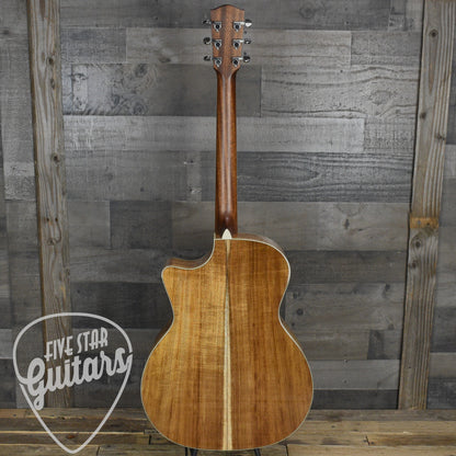 Pre-Owned Eastman AC422CE-LTD-Koa - Natural with Hardshell Case